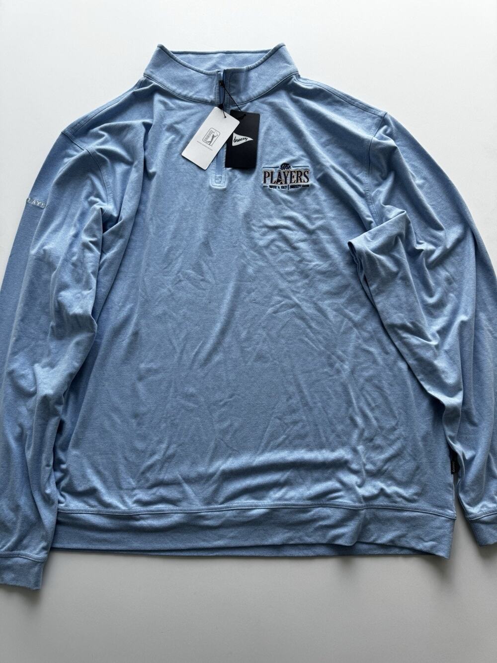 Breezy Golf The Players Flagship Quarter Zip Men’s 4XL